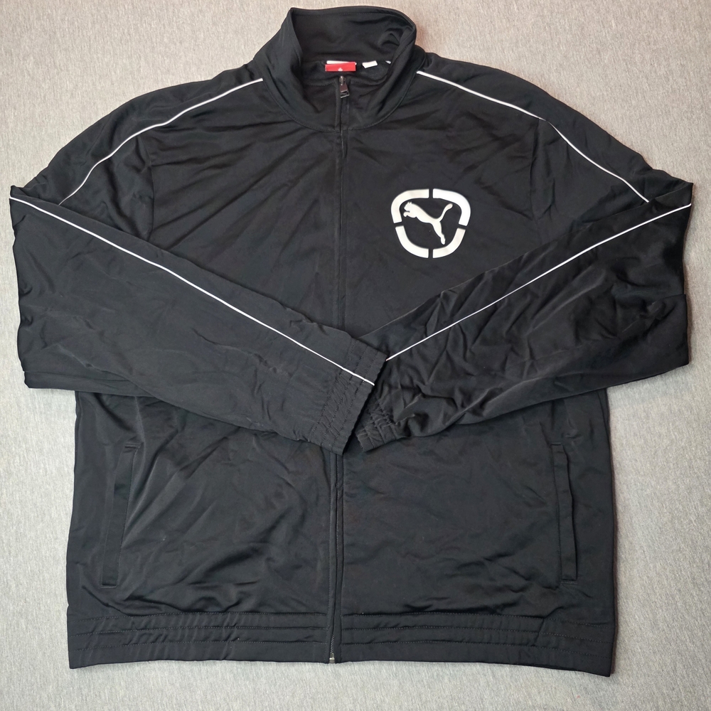 Puma Men's Sport Life Black Windbreaker Jacket